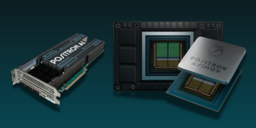 Positron AI accelerator chip and hardware components designed to compete with Nvidia GPUs for data center and generative AI workloads.